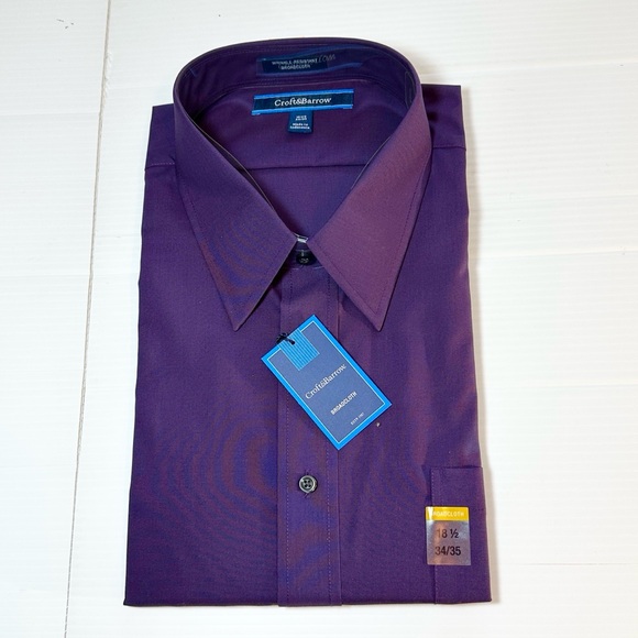 croft & barrow Other - NWT Croft & Barrow Long Sleeve Shirt 18.5
